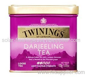 The royal TWININGS chuan ning European darjeeling tea 100 g canned