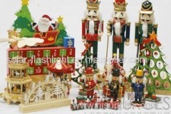 Traditional Christmas Gift Nutcracker Smokingman Pyramid Christmas Tree Music Box