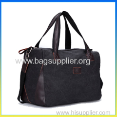 Fashion tote duffel canvas travel bag