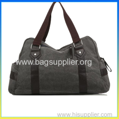 Stylish hot selling canvas bag tote travel men duffel travel bag