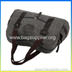 Stylish hot selling canvas bag tote travel men duffel travel bag