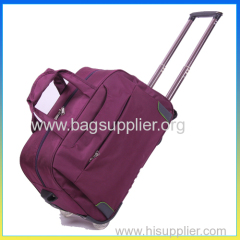 Fashion hot sale travel case trolley duffel bag