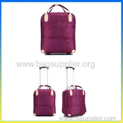 Fashion hot sale duffel bag new design trolley lady travel bag