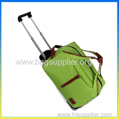 Fashion hot sale duffel new design trolley leisure duffel bag