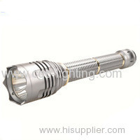 Portable 5 modes factory price and high quality aluminium Rechargeable CREE LED Flashlight