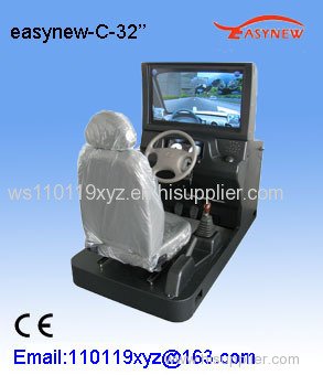 Car driving training simulator