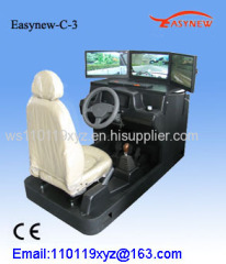 3D driving car simulator for driving school