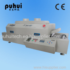 reflow oven T-960W, SMT LED reflow oven,mini wave soldering machine, taian,puhui