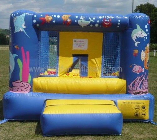 Toddler Mini Inflatable Bounce House In the Sea