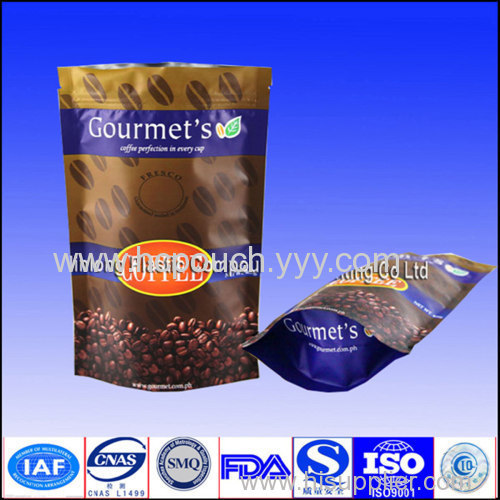 printed stand up coffee pouch bag