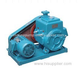 2X rotary vane vacuum pump