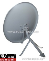 ku band 80cm satellite antenna