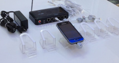 Multi-Ports Security Display System for Smart Phones