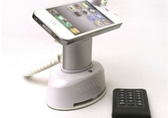 Stand Alone cellphone self-alarm display stand