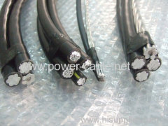 China XPLE insulated ABC cable/11kv abc cable/10kv abc cable