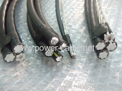 XPLE insulated ABC cable