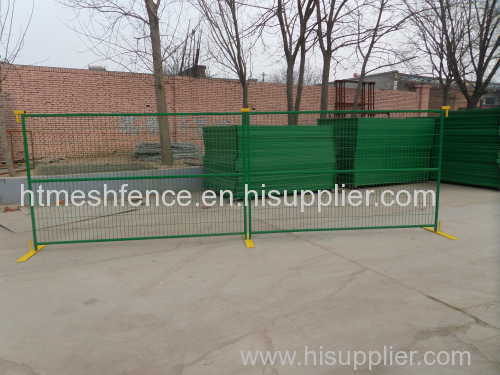 6' height with 10' width Popular style of Temporary Fence for Canada market