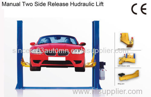 Hydraulic Two Post Car Lift (2SLF3.0-D)