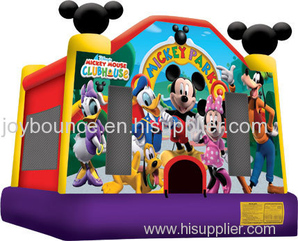 mickey mouse inflatable bouncer castle,kids bouncy castles for sale