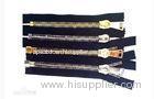 8 # Metal Teeth Open End Zippers , Switzerland Special Pull Head Split
