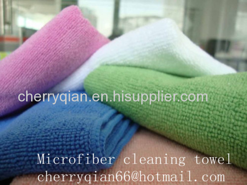 100% microfiber cleaning towel/cloth
