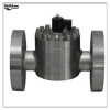 Flange high pressure solenoid valve