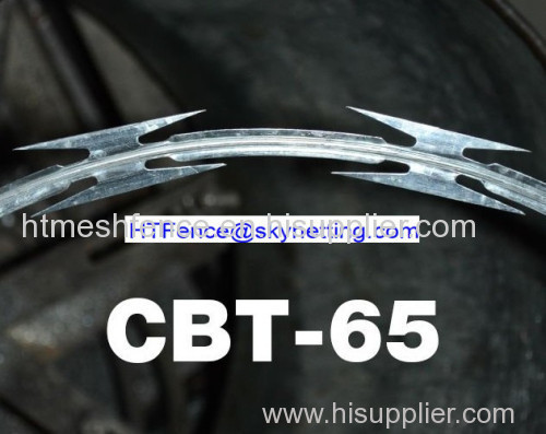 CBT-65 concertina razor barbed wire anping factory