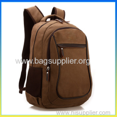 canvas backpack school bag