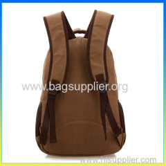 Latest design popular laptop shoulders bag canvas backpack school bag