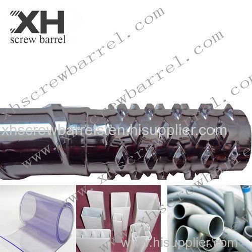 High-speed screws and barrels for PP/PPR pipes