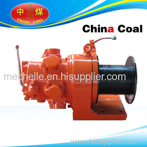 air winch with steel rope