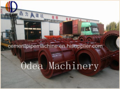Cement Pipe Making Machine of Roller Suspension