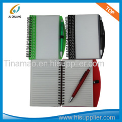 pp cover spiral notebook