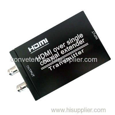 120M HDMI Over Single Coax Extenders Support PCM L/R Audio