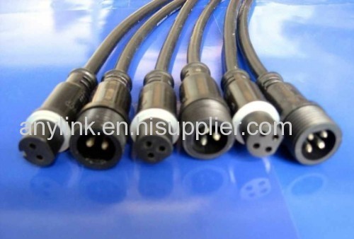 IP68 Waterproof Power Connector Cable-Waterproof Power Cord Plug Manufacturers