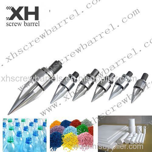 Screw tips sets for injection molding machine elements