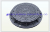 anti theft cast iron manhole cover with frame