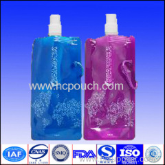 spout pouch for liquid packaging