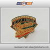 Custom baseball soft enamel trading lapel pin/epoxy dome pin badge/butterfly cluth/1.25 inch