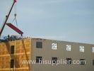 Light Steel Prefab Apartment Buildings , Snow Resist Portable Sanwich Panels House