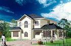 White Light Gauge Steel Prefab Villa / Architectural Prefab Homes America Standard