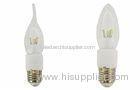 Super Bright 4W Ceramic SMD LED Candle Bulb 3000K Non-glare