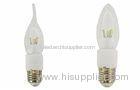 Super Bright 4W Ceramic SMD LED Candle Bulb 3000K Non-glare