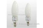 5 Watt E14 Led Candle Bulb Light Milky With 2200K - 7000K , 12pcs Epistar LED