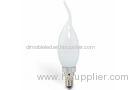 Warm White 2200k LED Candle Bulbs , 3 Watt Milky Cover LED Candle Bulbs Dimmable , CRI 80 Ra
