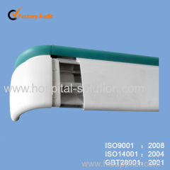 Hospital aluminum wall guard PVC handrails