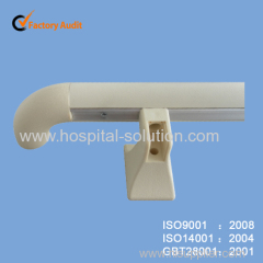 Hospital aluminum wall guard PVC handrails