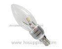 5W CIR 80 Transparent LED Candle Bulbs / 2700K Candle Light Bulbs With TUV EMC Approved