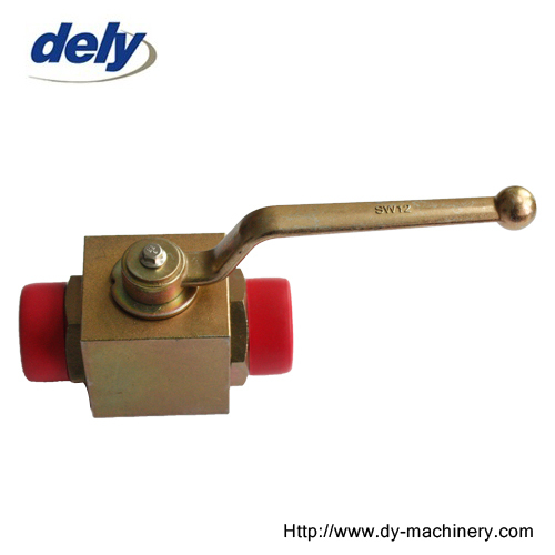 YJZQ high pressure ball valve male thread