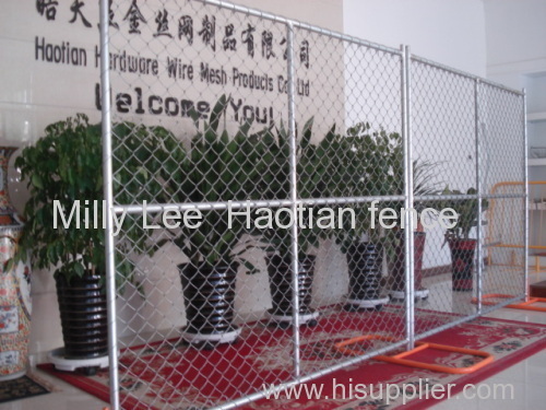 mobile chain wire fencing panels temporary diamond panel fencing removebale fencing panels